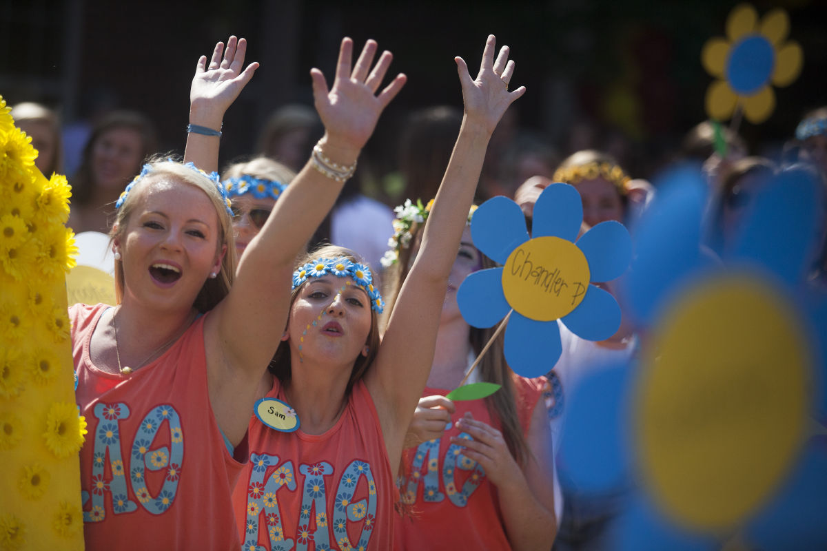 Auburn University bid day 2014